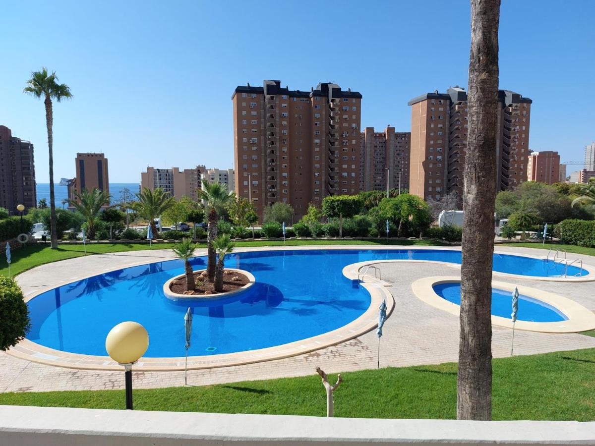 Las Marinas 8O Con Vistas Al Mar Y Piscina By Vero Benidorm Exterior foto